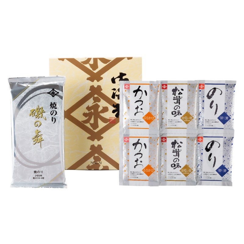 永井海苔 バラエティセット /セット・詰め合わせ 海苔 乾物 食品 ギフト プレゼント プチギフト 祝い お年賀 御年賀 2026 送料無料 人気 年始挨拶 バレンタイン チョコ 以外 子供 友達