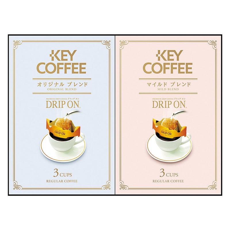 キーコーヒー ドリップオンギフト ／インスタントコーヒー コーヒー 水・ソフトドリンク 飲料 ギフト プレゼント プチギフト 祝い お年賀 御年賀 2026 送料無料 人気 年始挨拶 バレンタイン プレゼント