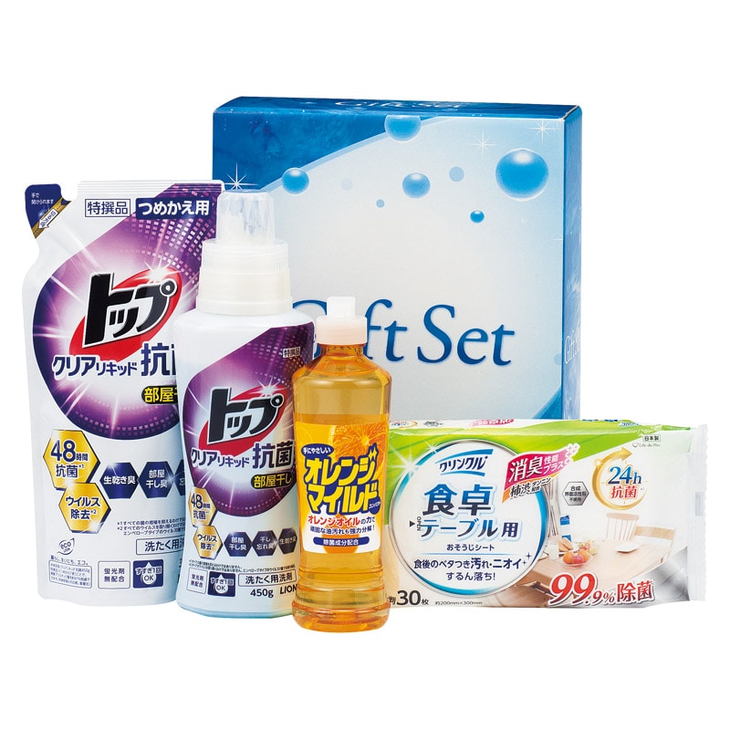 さらさらリキッド洗浄ギフト  ／洗濯用洗剤 洗剤・柔軟剤・クリーナー 日用消耗品 日用品・ヘルスケア ギフト プレゼント プチギフト 祝い お年賀 御年賀 2026 送料無料 人気 年始挨拶 バレンタイン プレゼント