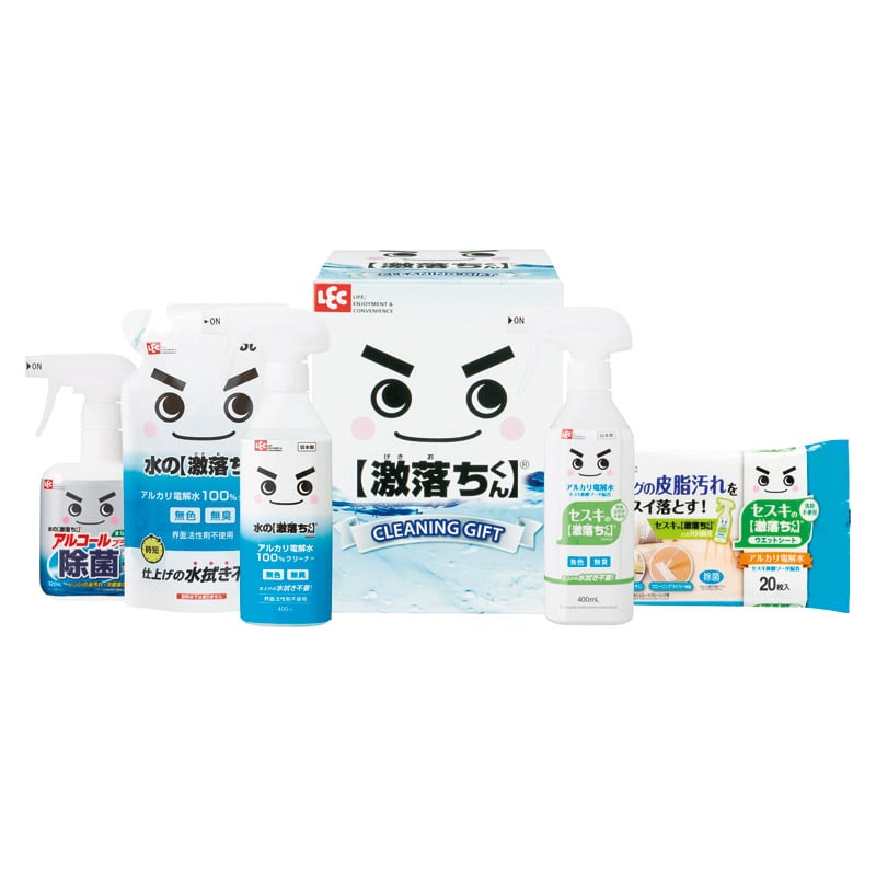 レック 激落ちくんギフト  ／洗濯用洗剤 洗剤・柔軟剤・クリーナー 日用消耗品 日用品・ヘルスケア ギフト プレゼント プチギフト 祝い お年賀 御年賀 2026 送料無料 人気 年始挨拶 バレンタイン プレゼント