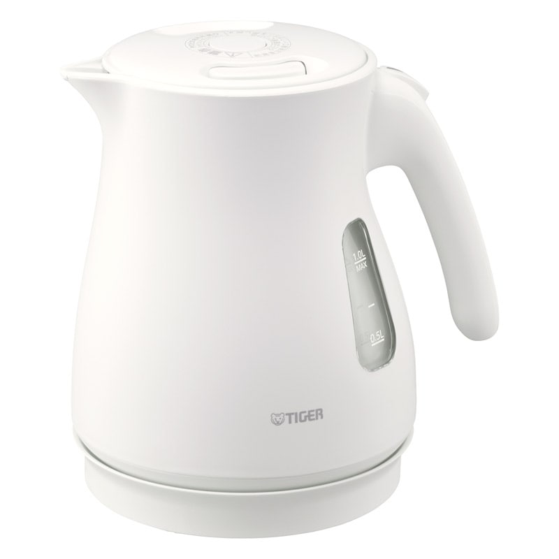 タイガー 蒸気レス電気ケトル1L マットホワイト ／電気ケトル キッチン家電 家電 ギフト プレゼント プチギフト 祝い お年賀 御年賀 2026 送料無料 人気 年始挨拶 バレンタイン チョコ 以外 子供 友達