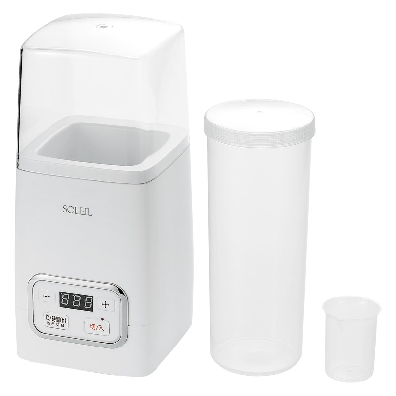 ソレイユ 醗酵メーカー「菌活美人」 ／ヨーグルトメーカー キッチン家電 家電 ギフト プレゼント プチギフト 祝い お年賀 御年賀 2026 送料無料 人気 年始挨拶 バレンタイン チョコ 以外 子供 友達