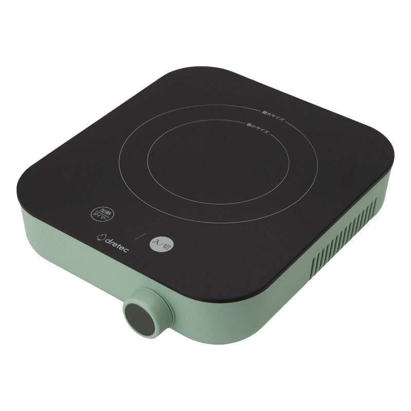 ドリテック IHクッカー「ピッコリスト」 グリーン ／卓上IHクッキングヒーター IHクッキングヒーター・電気コンロ キッチン家電 家電 ギフト プレゼント プチギフト 祝い お年賀 2026 バレンタイン プレゼント