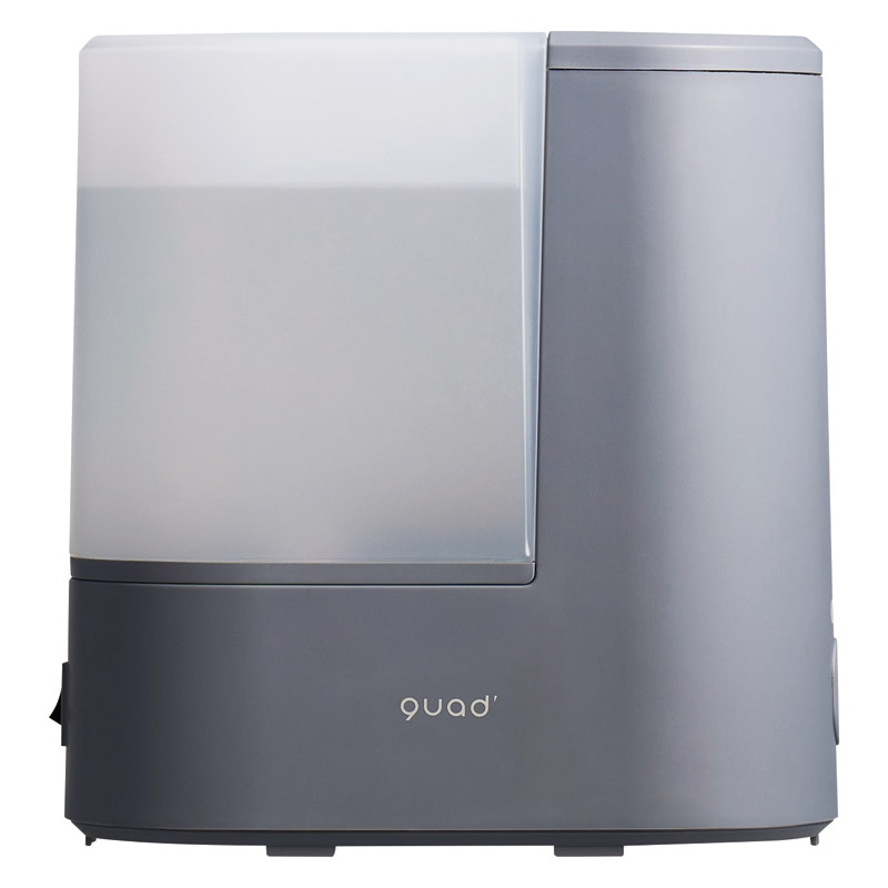 QUADS スチーム加湿器 エルモイスト ライト グレー ／加湿器 季節・空調家電 家電 ギフト プレゼント プチギフト 祝い お年賀 御年賀 2026 送料無料 人気 年始挨拶 バレンタイン チョコ 以外 子供 友達