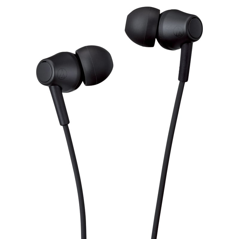 オーディオテクニカ サスティナブル素材 マイク付きイヤホン ブラック ／ヘッドホン・イヤホン オーディオ TV・オーディオ・カメラ ギフト プレゼント プチギフト 祝い お年賀 2026 バレンタイン プレゼント