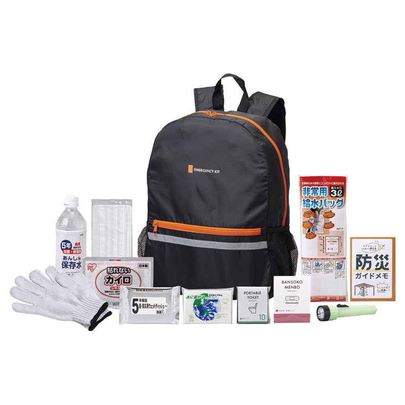 緊急防災12点セット ／防災セット・非常用持ちだし袋 防災関連グッズ 日用品・ヘルスケア ギフト プレゼント プチギフト 祝い お年賀 御年賀 2026 送料無料 人気 年始挨拶 バレンタイン チョコ 以外 子供 友達
