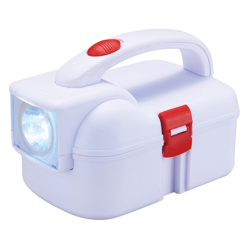 ライト付救急箱 ／防災セット・非常用持ちだし袋 防災関連グッズ 日用品・ヘルスケア ギフト プレゼント プチギフト 祝い お年賀 御年賀 2026 送料無料 人気 年始挨拶 バレンタイン チョコ 以外 子供 友達