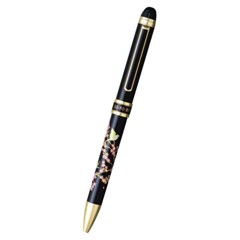 プラチナ ダブルアクション 近代蒔絵 サクラニメジロ /ボールペン 筆記具 文房具・事務用品 日用品・ヘルスケア ギフト プレゼント プチギフト 祝い お年賀 2026 バレンタイン プレゼント