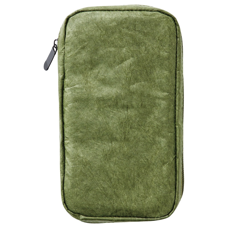 DECO+ タイベック ユーティリティポーチ オリーブ ／アクセサリーポーチ レディースバッグ バッグ・小物・雑貨 ファッション ギフト プレゼント プチギフト 祝い お年賀 2026 バレンタイン プレゼント