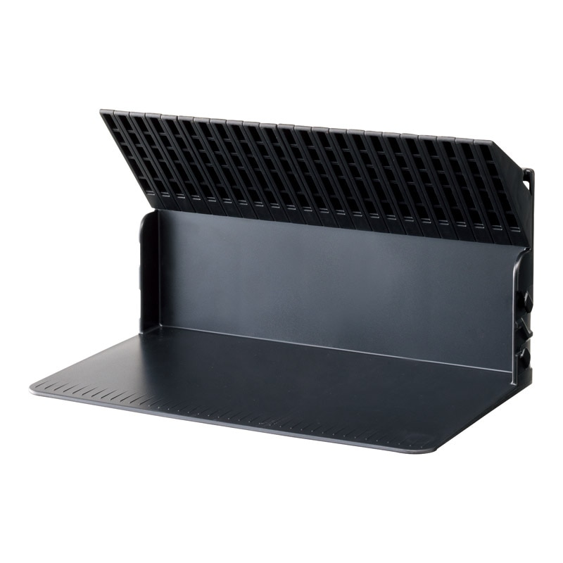 LIHIT LAB. 1冊でも倒れないブックスタンド ブラック /ブックスタンド 机上収納・整理用品 文房具・事務用品 日用品・ヘルスケア ギフト プレゼント プチギフト 祝い お年賀 2026 バレンタイン プレゼント