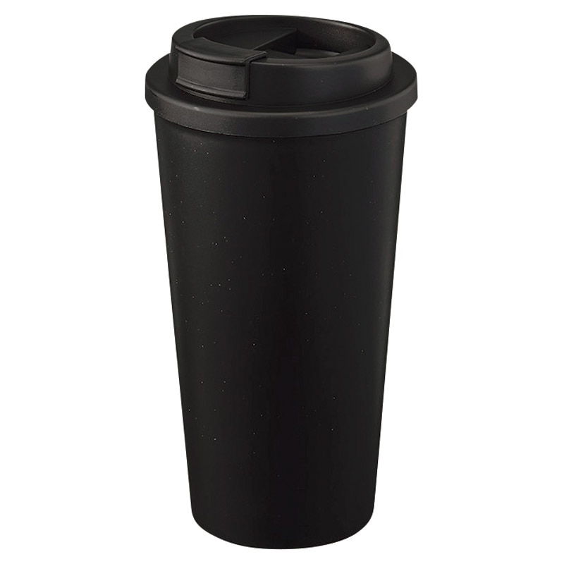 ダブルウォールタンブラー550ml(コーヒー配合タイプ) ブラック ／タンブラー 食器 キッチン用品 ギフト プレゼント プチギフト 祝い お年賀 御年賀 2026 送料無料 人気 年始挨拶 バレンタイン プレゼント