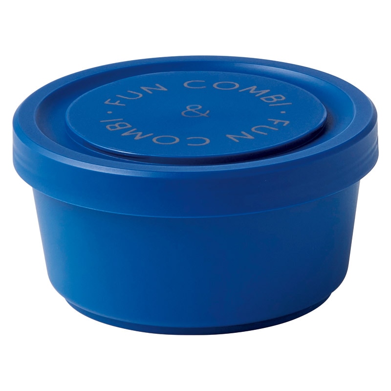 スタッキングランチケース ファンコンビ1P ブルー ／保存容器・キャニスター 保存容器・調味料入れ キッチン用品 ギフト プレゼント プチギフト 祝い お年賀 2026 バレンタイン プレゼント