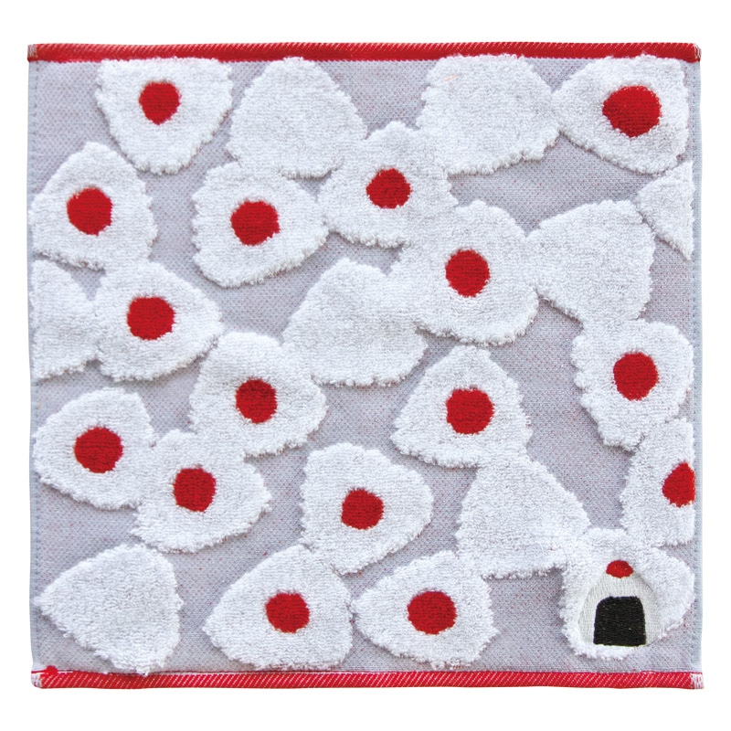 Meets! GuuGuuシリーズ ジャガードタオルハンカチ おにぎり /タオル 日用品・ヘルスケア ギフト プレゼント プチギフト 祝い お年賀 御年賀 2026 送料無料 人気 年始挨拶 バレンタイン プレゼント