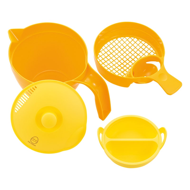 便利なたまご調理器ピヨコちゃん ／ざる 調理器具 キッチン用品 ギフト プレゼント プチギフト 祝い お年賀 御年賀 2026 送料無料 人気 年始挨拶 バレンタイン チョコ 以外 子供 友達