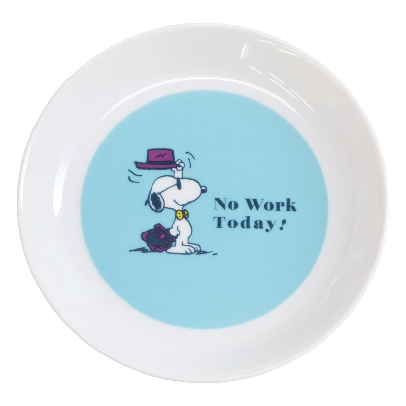 スヌーピー NOWORK パンプレート エメラルド ／皿・プレート 食器 キッチン用品 ギフト プレゼント プチギフト 祝い お年賀 御年賀 2026 送料無料 人気 年始挨拶 バレンタイン チョコ 以外 子供 友達