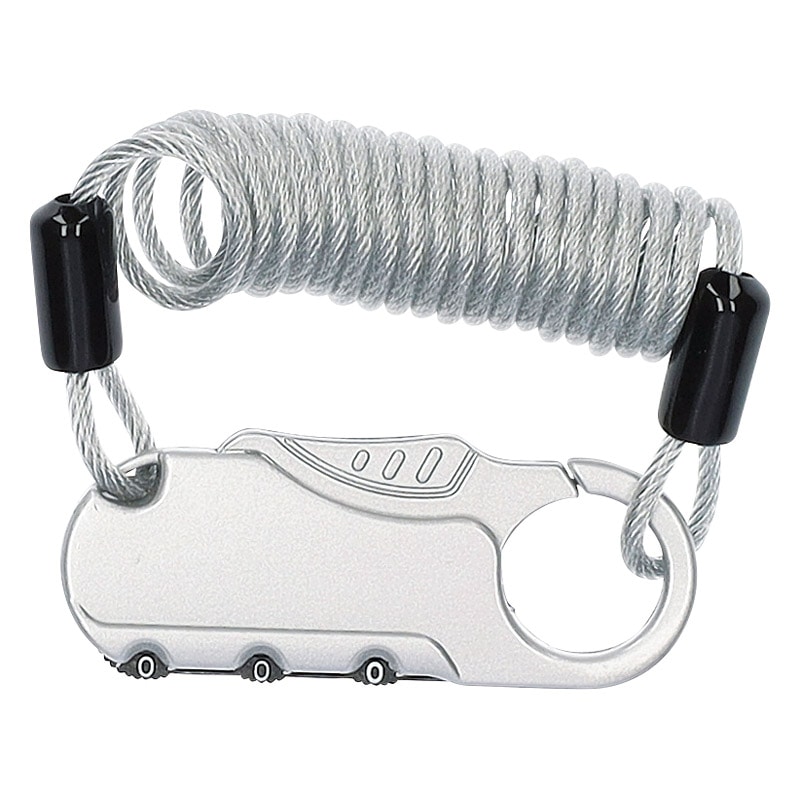 ワイヤーロック シルバー /ロック 自転車用アクセサリー 自転車・サイクリング スポーツ・アウトドア ギフト プレゼント プチギフト 祝い お年賀 御年賀 2026 送料無料 人気 年始挨拶 バレンタイン プレゼント