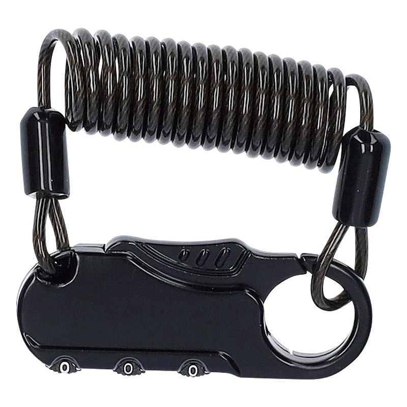 ワイヤーロック ブラック ／ロック 自転車用アクセサリー 自転車・サイクリング スポーツ・アウトドア ギフト プレゼント プチギフト 祝い お年賀 御年賀 2026 送料無料 人気 年始挨拶 バレンタイン プレゼント