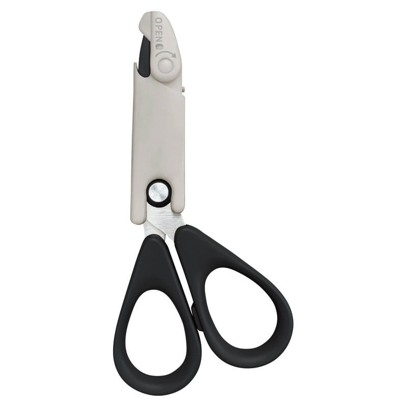 V.ROAD 中身を守る 開梱カッターはさみ 黒 ／はさみ はさみ・裁断用品 文房具・事務用品 日用品・ヘルスケア ギフト プレゼント プチギフト 祝い お年賀 2026 バレンタイン プレゼント