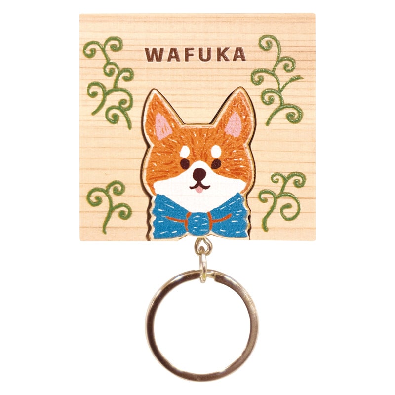 ひのきキーリング 柴犬 ／キーホルダー・キーケース 財布・ケース バッグ・小物・雑貨 ファッション ギフト プレゼント プチギフト 祝い お年賀 御年賀 2026 送料無料 人気 年始挨拶 バレンタイン プレゼント