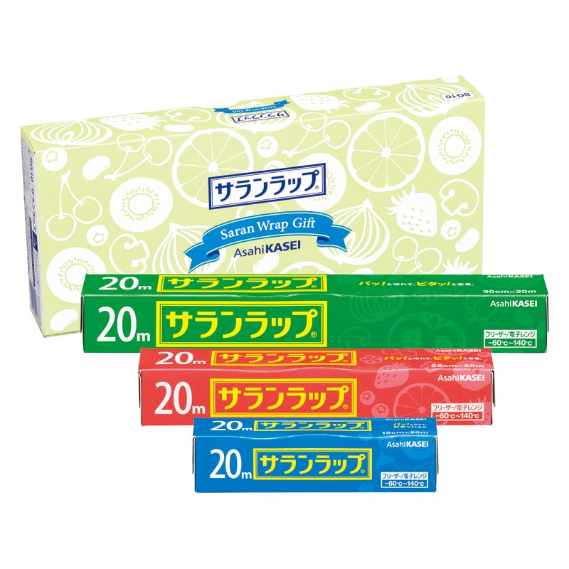 旭化成 サランラップギフト10 ／ラップ キッチン消耗品 日用消耗品 日用品・ヘルスケア ギフト プレゼント プチギフト 祝い お年賀 御年賀 2026 送料無料 人気 年始挨拶 バレンタイン チョコ 以外 子供 友達