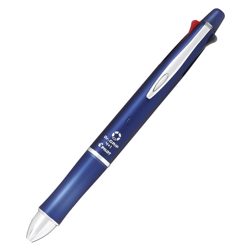 ドクターグリップ4+1 ネイビー /ボールペン 筆記具 文房具・事務用品 日用品・ヘルスケア ギフト プレゼント プチギフト 祝い お年賀 御年賀 2026 送料無料 人気 年始挨拶 バレンタイン プレゼント