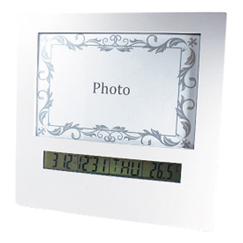 フォトフレームクロック ／フォトフレーム 小物・置物 インテリア 住まい・家具 ギフト プレゼント プチギフト 祝い お年賀 御年賀 2026 送料無料 人気 年始挨拶 バレンタイン チョコ 以外 子供 友達