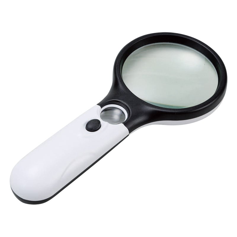 LED付ダブルルーペ ／ルーペ 眼鏡・サングラス バッグ・小物・雑貨 ファッション ギフト プレゼント プチギフト 祝い お年賀 御年賀 2026 送料無料 人気 年始挨拶 バレンタイン チョコ 以外 子供 友達