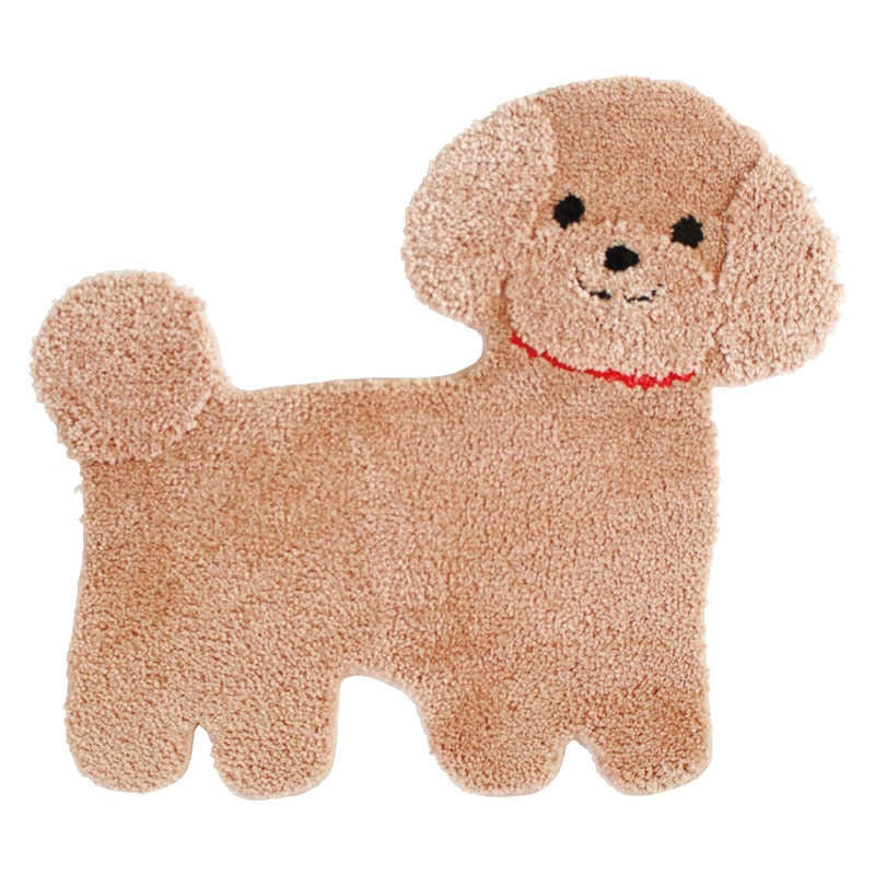 ルックス ファンディットアニマル プードル ／カーペット・マット・畳 インテリア 住まい・家具 ギフト プレゼント プチギフト 祝い お年賀 御年賀 2026 送料無料 人気 年始挨拶 バレンタイン プレゼント