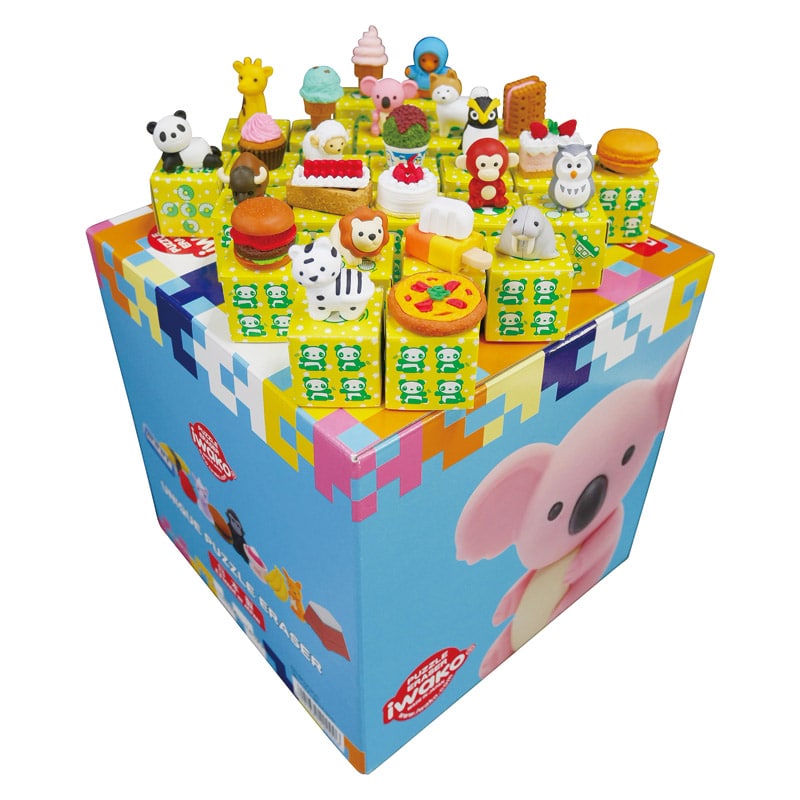 おもしろパズル消しゴムボックス(200人用) ／お祭り・縁日用品 パーティー・イベント用品 ホビー エンタメ・ホビー ギフト プレゼント プチギフト 祝い お年賀 2026 バレンタイン プレゼント