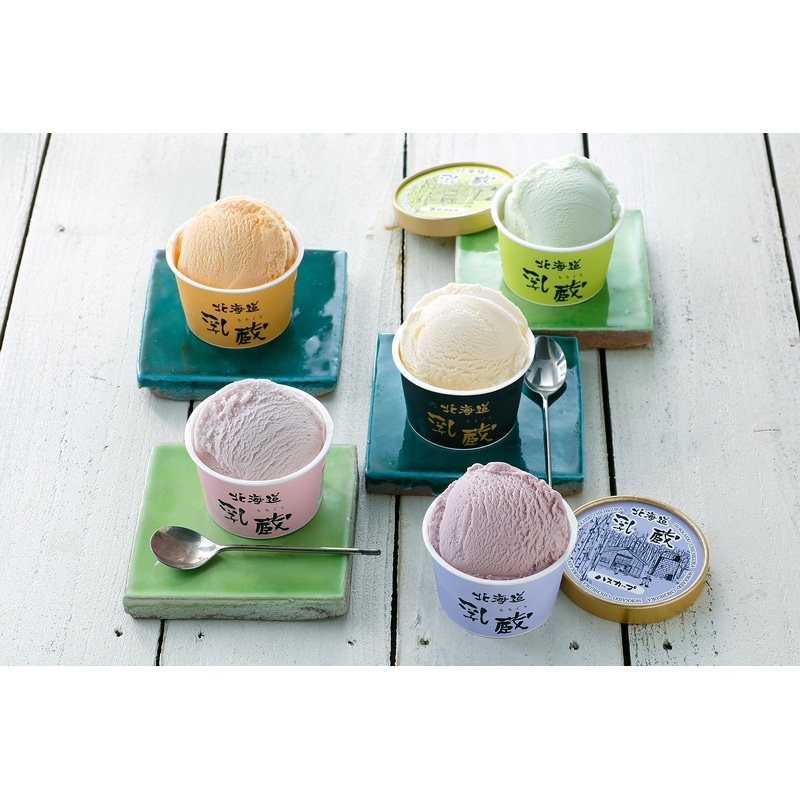 乳蔵 北海道 アイスクリーム5種12個