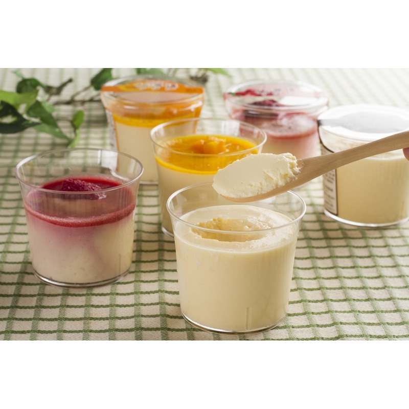 乳蔵 北海道3 種のプリンセット