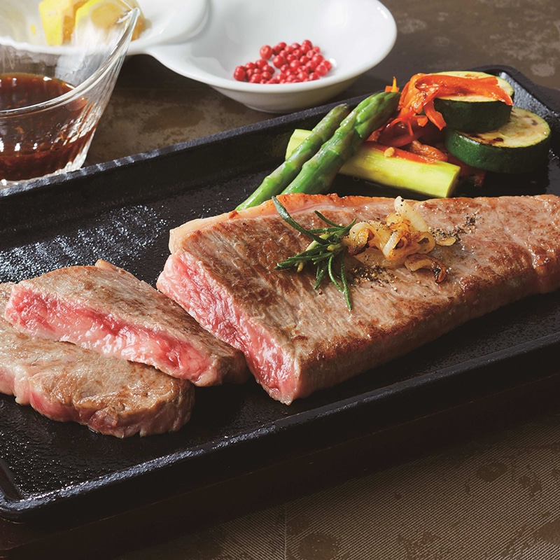 松阪牛 松阪牛ロースステーキ360g (2枚)／セット・詰め合わせ 牛肉 精肉・肉加工品 食品 送料無料 取り寄せ グルメ 産地直送 センター スイーツ バレンタイン チョコ 以外 子供 友達 ホワイトデー お返し 人気 カード