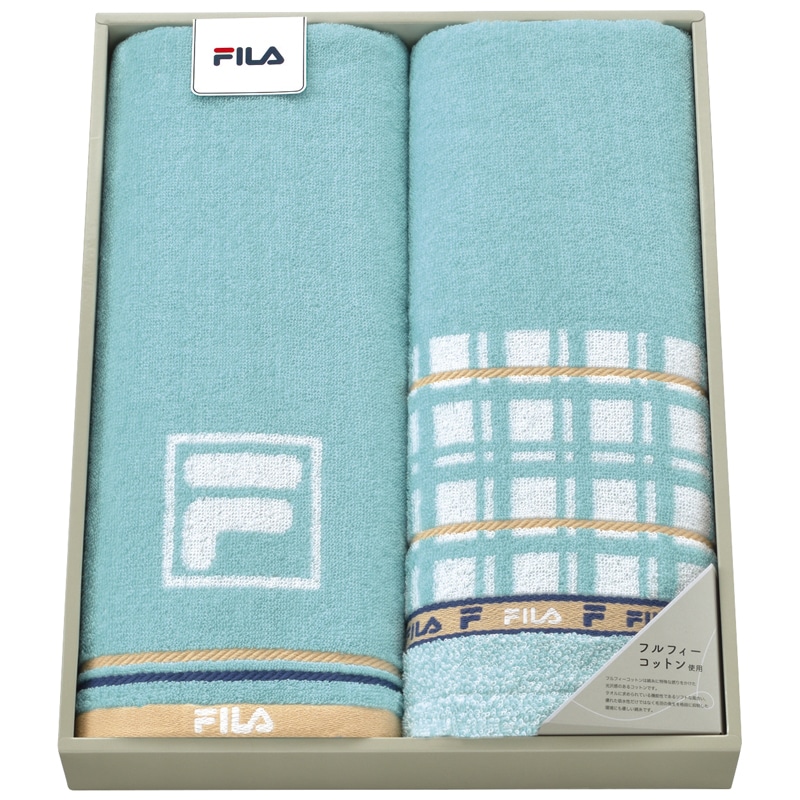 FILA ロングタオル2P ／プレゼント ギフト タオル 日用品・ヘルスケア お歳暮 お年賀 クリスマス ギフト