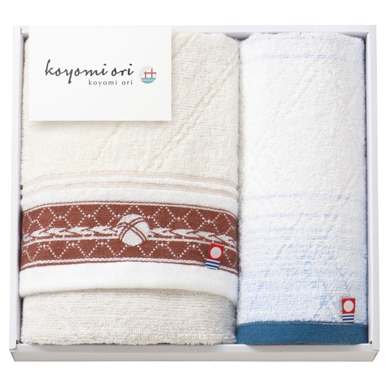 koyomi ori タオルセット ／プレゼント ギフト タオル 日用品・ヘルスケア お歳暮 お年賀 クリスマス ギフト