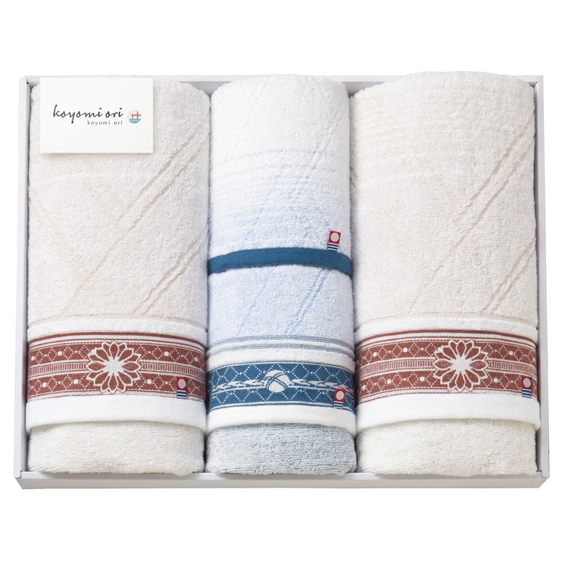 koyomi ori タオルセット /プレゼント ギフト タオル 日用品・ヘルスケア お歳暮 お年賀 クリスマス ギフト