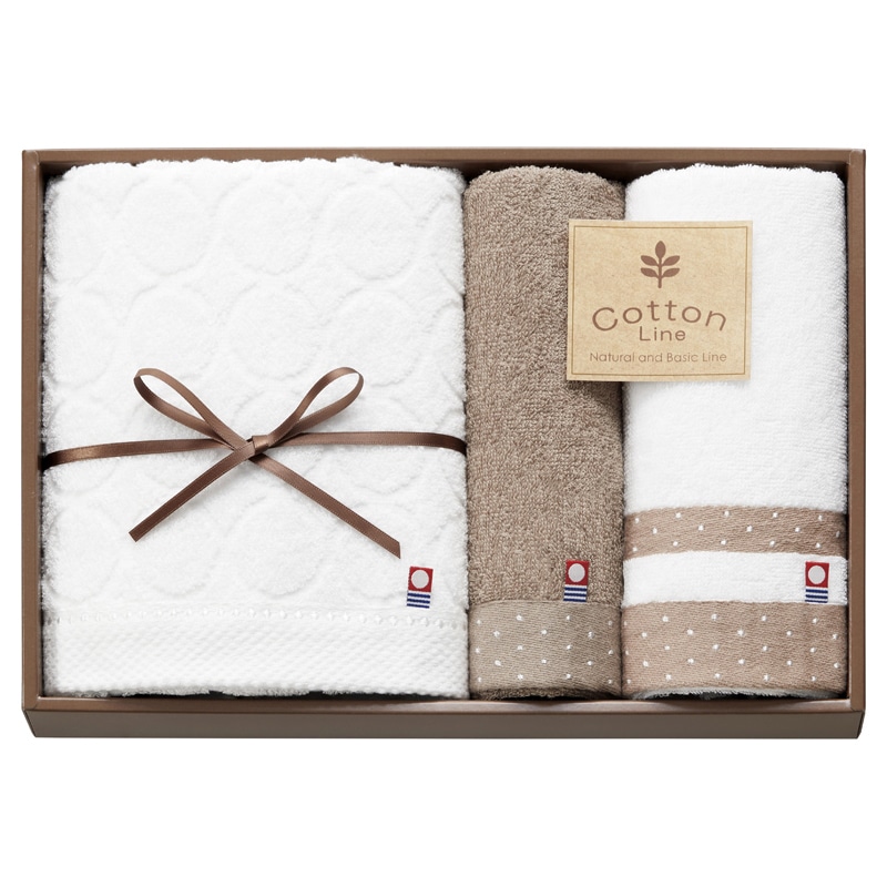 コットンライン タオルセット /プレゼント ギフト タオル 日用品・ヘルスケア お歳暮 お年賀 クリスマス ギフト