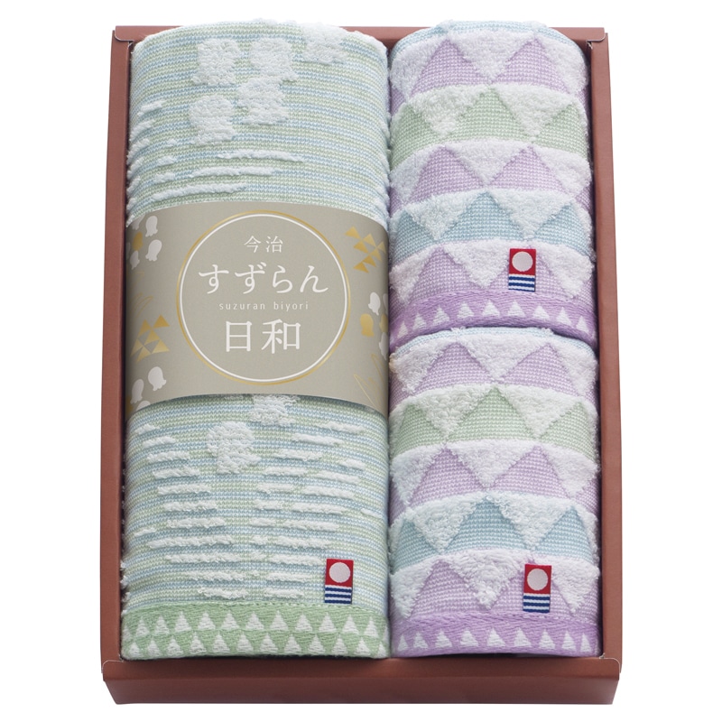 すずらん日和 愛媛今治 タオルセット /プレゼント ギフト タオル 日用品・ヘルスケア お歳暮 お年賀 クリスマス ギフト