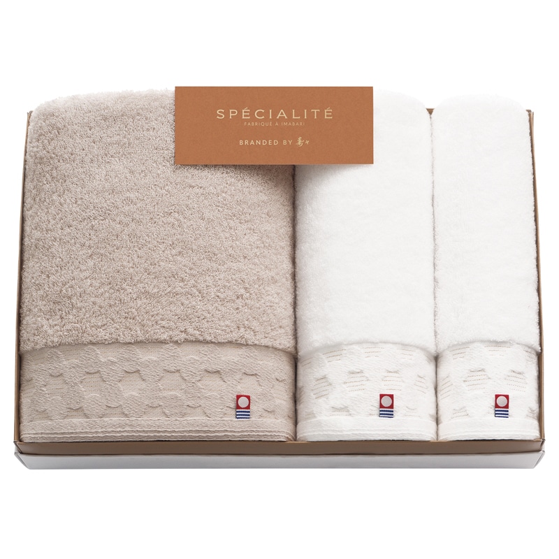 SPECIALITE 愛媛今治 タオルセット /プレゼント ギフト タオル 日用品・ヘルスケア お歳暮 お年賀 クリスマス ギフト