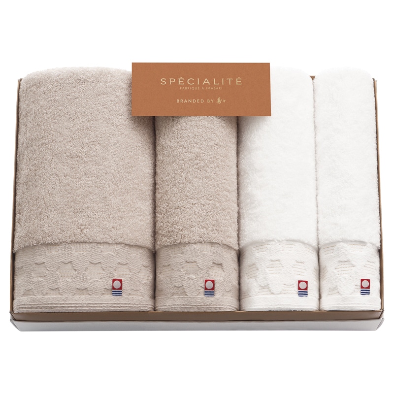 SPECIALITE 愛媛今治 タオルセット /プレゼント ギフト タオル 日用品・ヘルスケア お歳暮 お年賀 クリスマス ギフト
