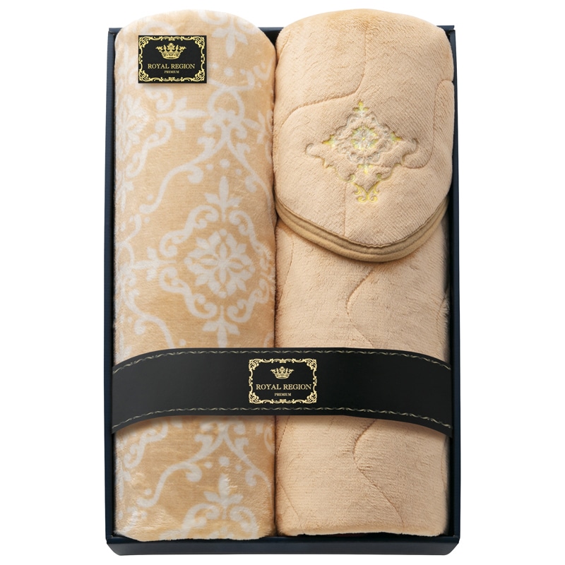 ロイヤルレジオン フランネル毛布・敷パッドセット /プレゼント ギフト 毛布・ブランケット 寝具 住まい・家具 お歳暮 お年賀 クリスマス ギフト