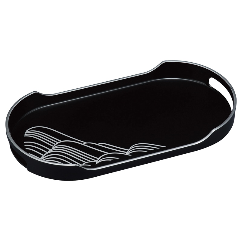 MAKOTOjapan しらなみ コーヒートレー ／プレゼント ギフト お盆・トレー 配膳用品・キッチンファブリック キッチン用品 お歳暮 お年賀 クリスマス ギフト