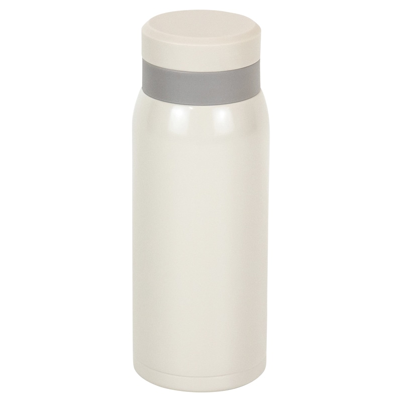モテコ スクリュー栓マグボトル350ml ホワイト /プレゼント ギフト 水筒 キッチン用品 お歳暮 お年賀 クリスマス ギフト