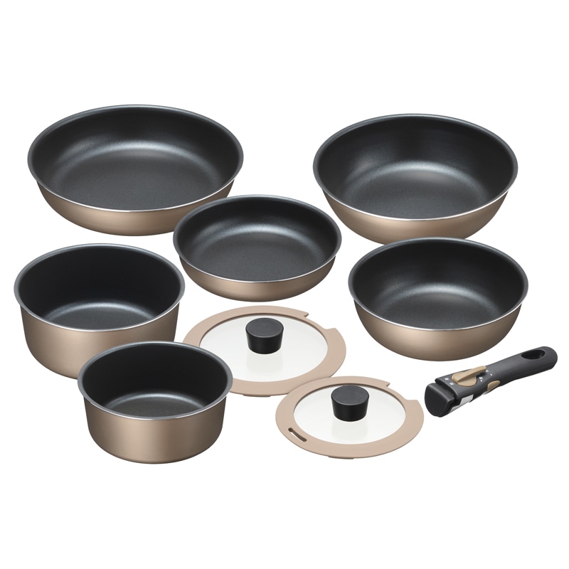 ブラナーノ IH対応着脱ハンドル鍋6点セット ／プレゼント ギフト 鍋 調理器具 キッチン用品 お歳暮 お年賀 クリスマス ギフト