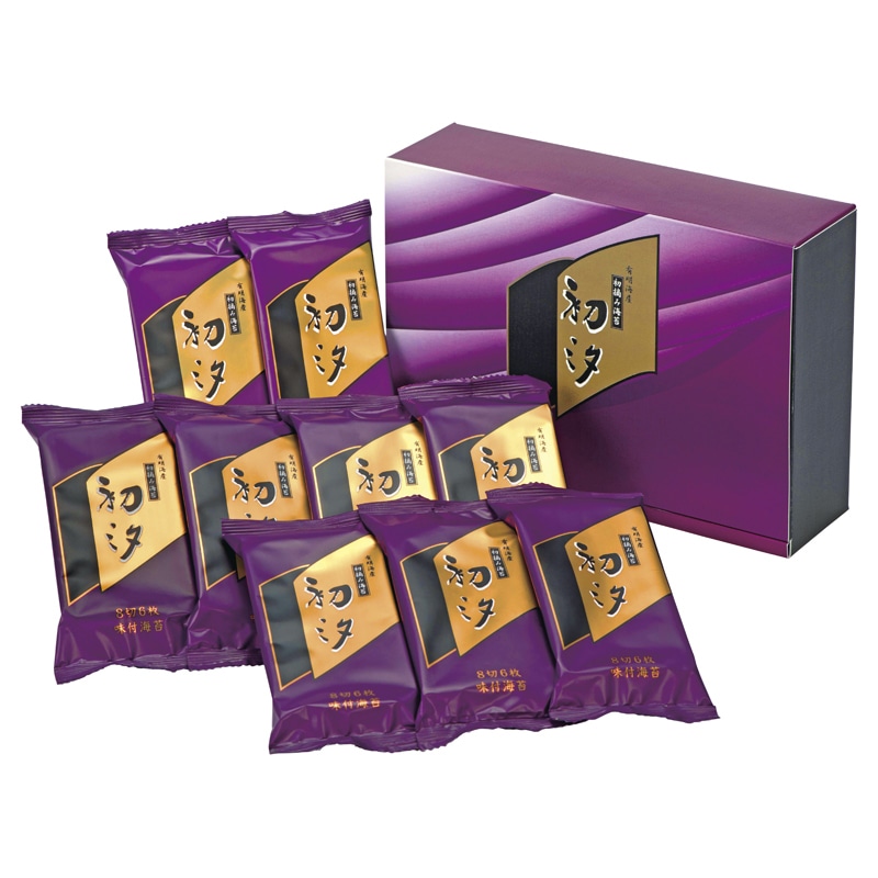 初汐 味付海苔詰合せ /プレゼント ギフト 味付け海苔 海苔 乾物 食品 お歳暮 お年賀 クリスマス ギフト