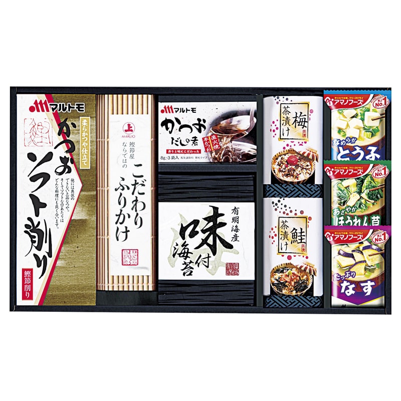 アマノフリーズドライみそ汁&食卓詰合せ ／プレゼント ギフト みそ汁 和風惣菜 惣菜・レトルト 食品 お歳暮 お年賀 クリスマス ギフト