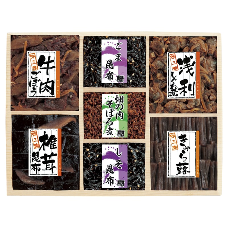 浪花佃史屋 味三昧 /プレゼント ギフト 佃煮 和風惣菜 惣菜・レトルト 食品 お歳暮 お年賀 クリスマス ギフト