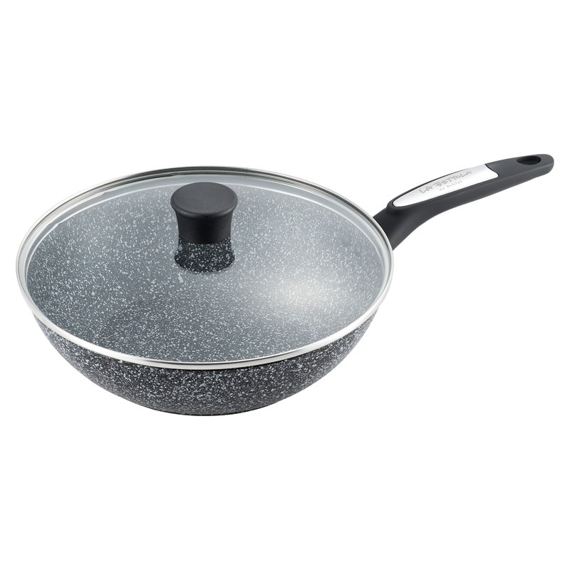 ラ･ベットラ IH対応ベーネマーブル炒め鍋28cm ／プレゼント ギフト フライパン 調理器具 キッチン用品 お歳暮 お年賀 クリスマス ギフト