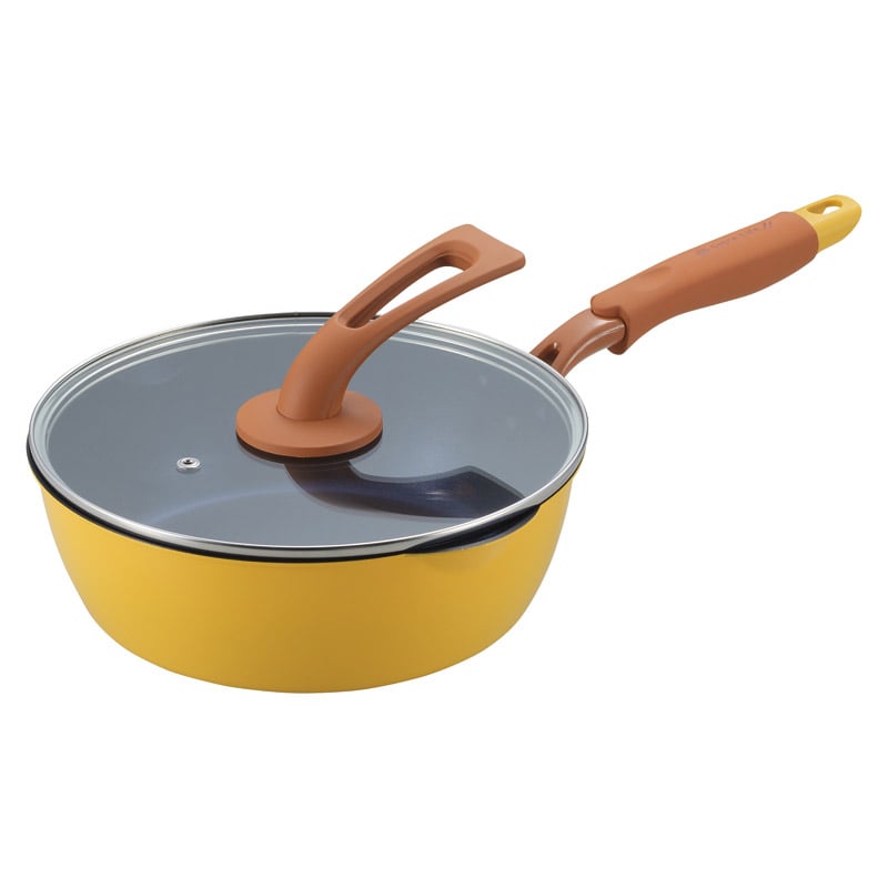 一条もんこのカレーパンガラス蓋付き24cm /プレゼント ギフト 鍋 調理器具 キッチン用品 お歳暮 お年賀 クリスマス ギフト