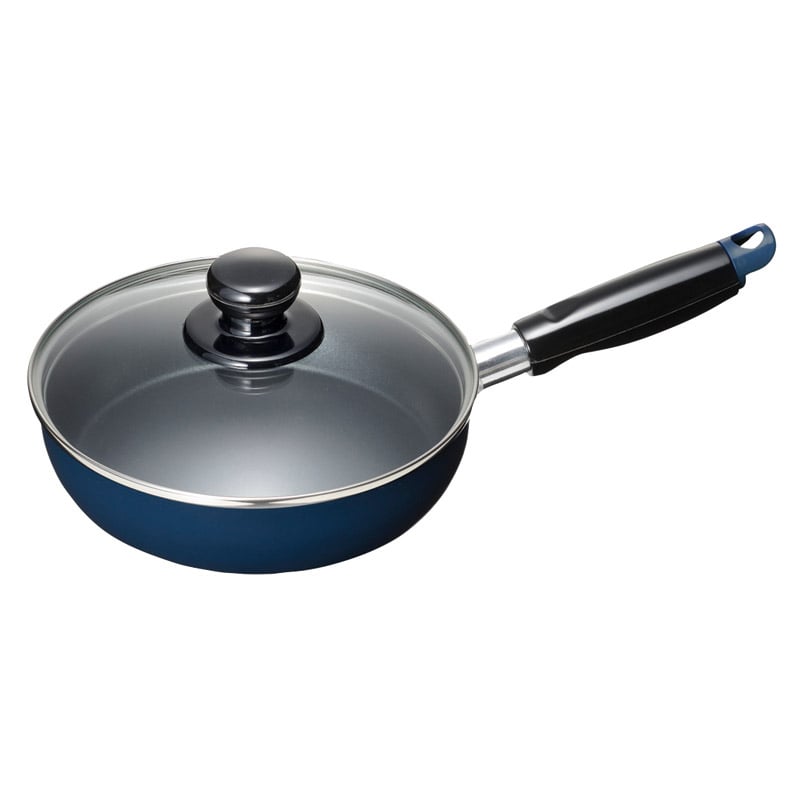 スティージー IH対応ガラス蓋付フライパン18cm ／プレゼント ギフト フライパン 調理器具 キッチン用品 お歳暮 お年賀 クリスマス ギフト