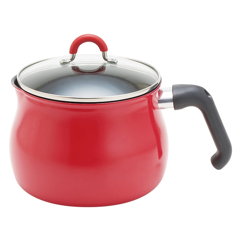ToMay IH対応マルチポットL レッド ／プレゼント ギフト 鍋 調理器具 キッチン用品 お歳暮 お年賀 クリスマス ギフト